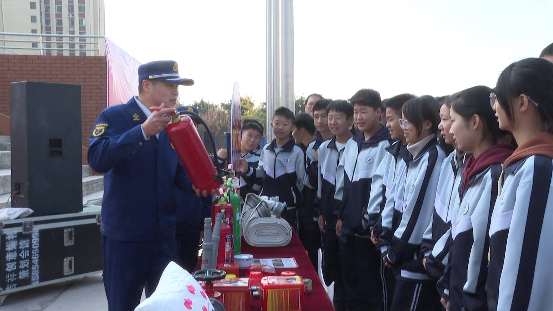 2024年薛城区消防宣传月启动仪式举行