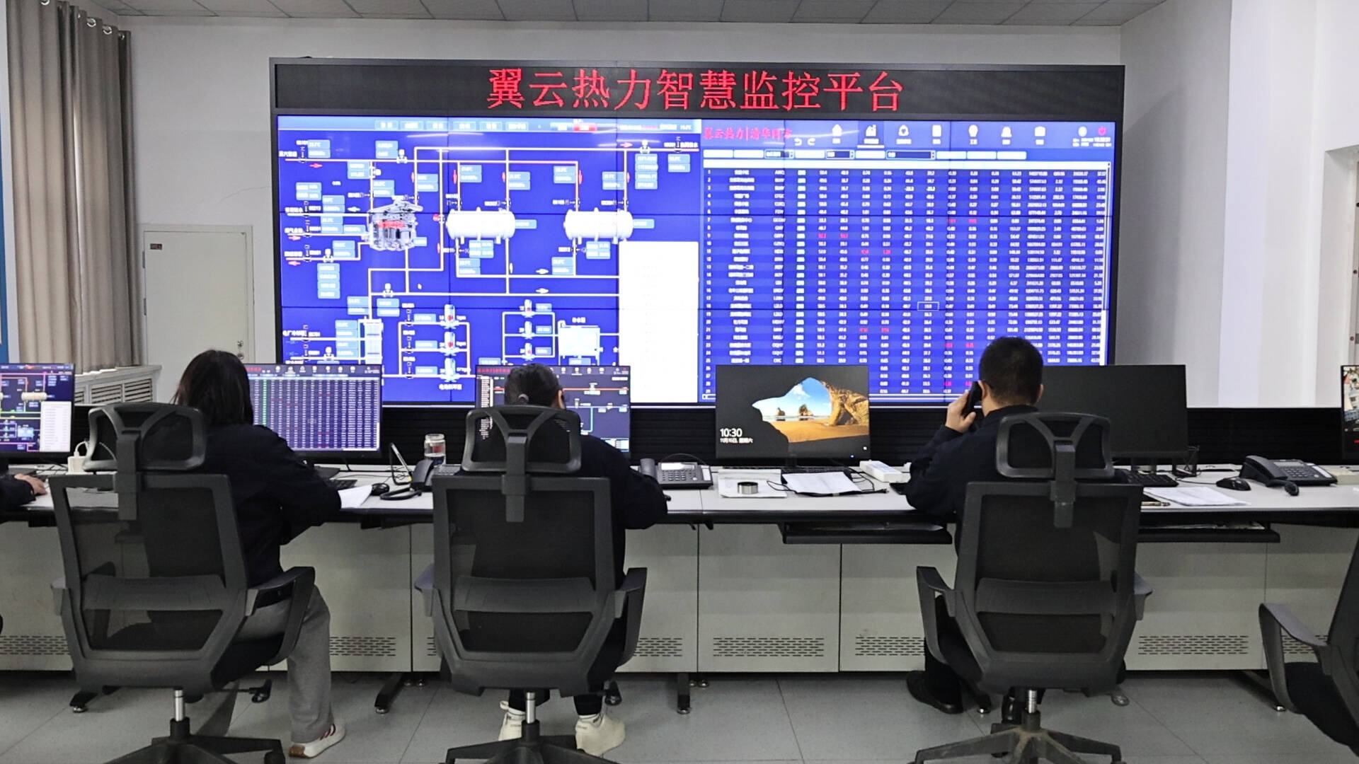 枣庄山亭供热人员24小时在岗 全力保障“暖流”入户
